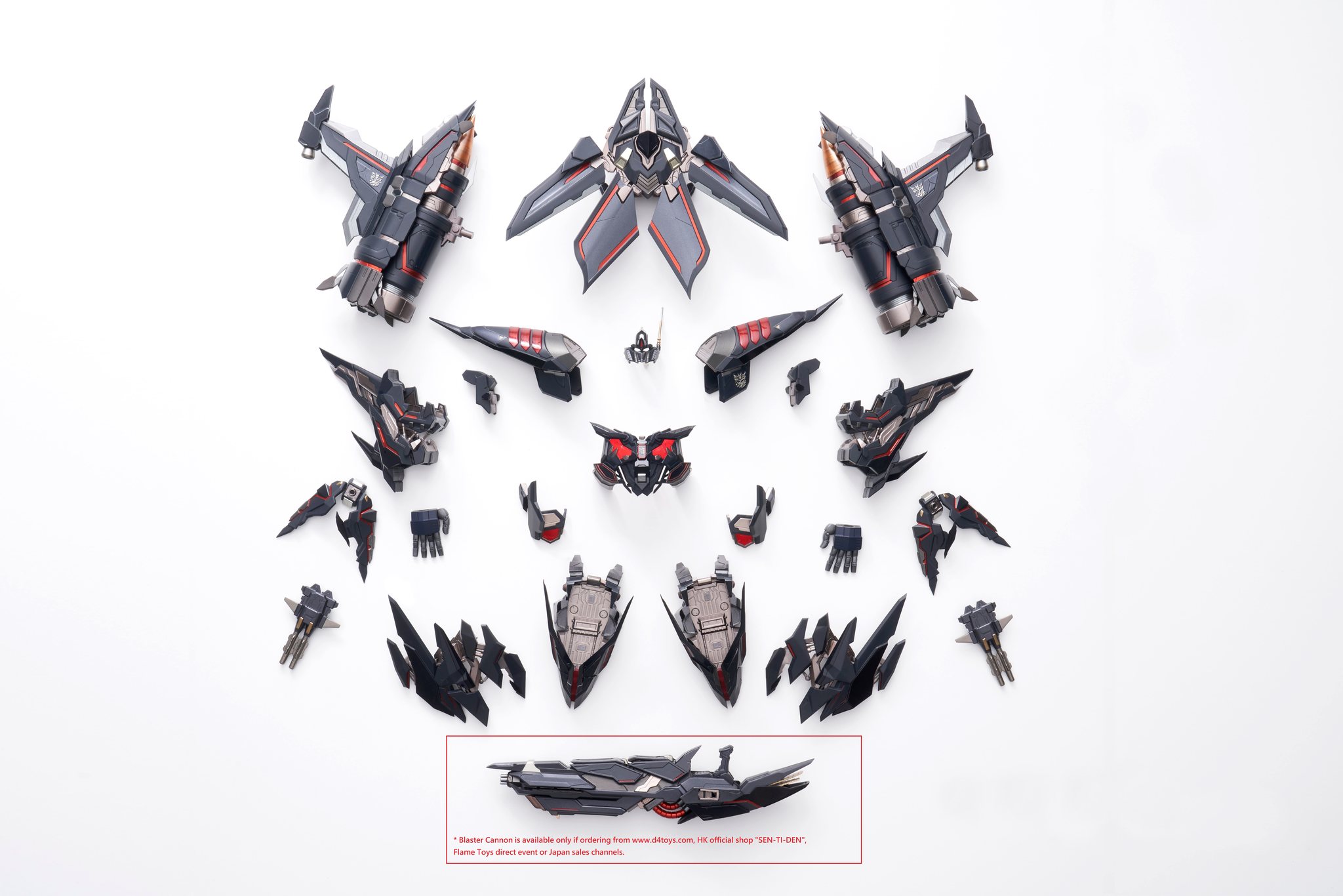 Jet Power Armor Optimus Prime Flame Toys Kuro Kara Kuri Upgrade
